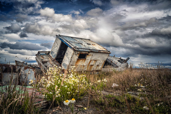 Ships Without Captains from Canvasing The World Patagonia. Photograph by Sean Diediker. 